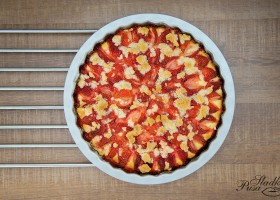 Rychlý jahodový koláč